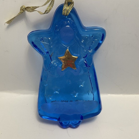 2000 "Blue Glass Angel" Hallmark Keepsake Ornament - Picture 2 of 2